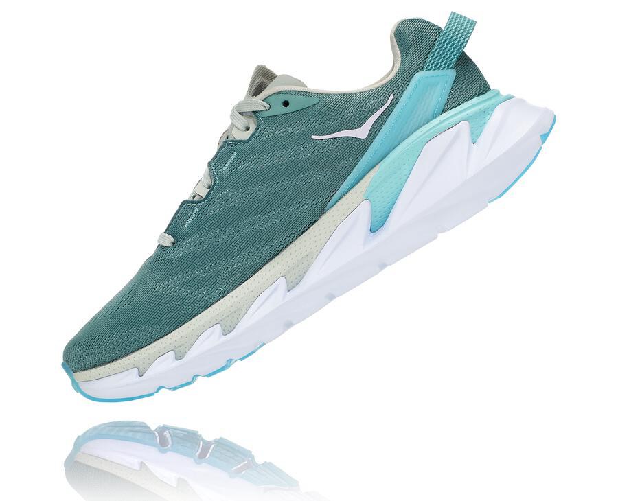 Hoka One One Hardloopschoenen Dames - Elevon 2 - Blauw/Wit - TN0568173